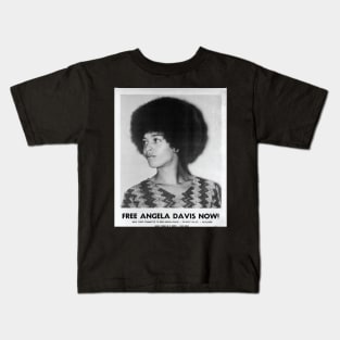 Angela Davis, Black History, Black Woman, Black Lives Matter Kids T-Shirt